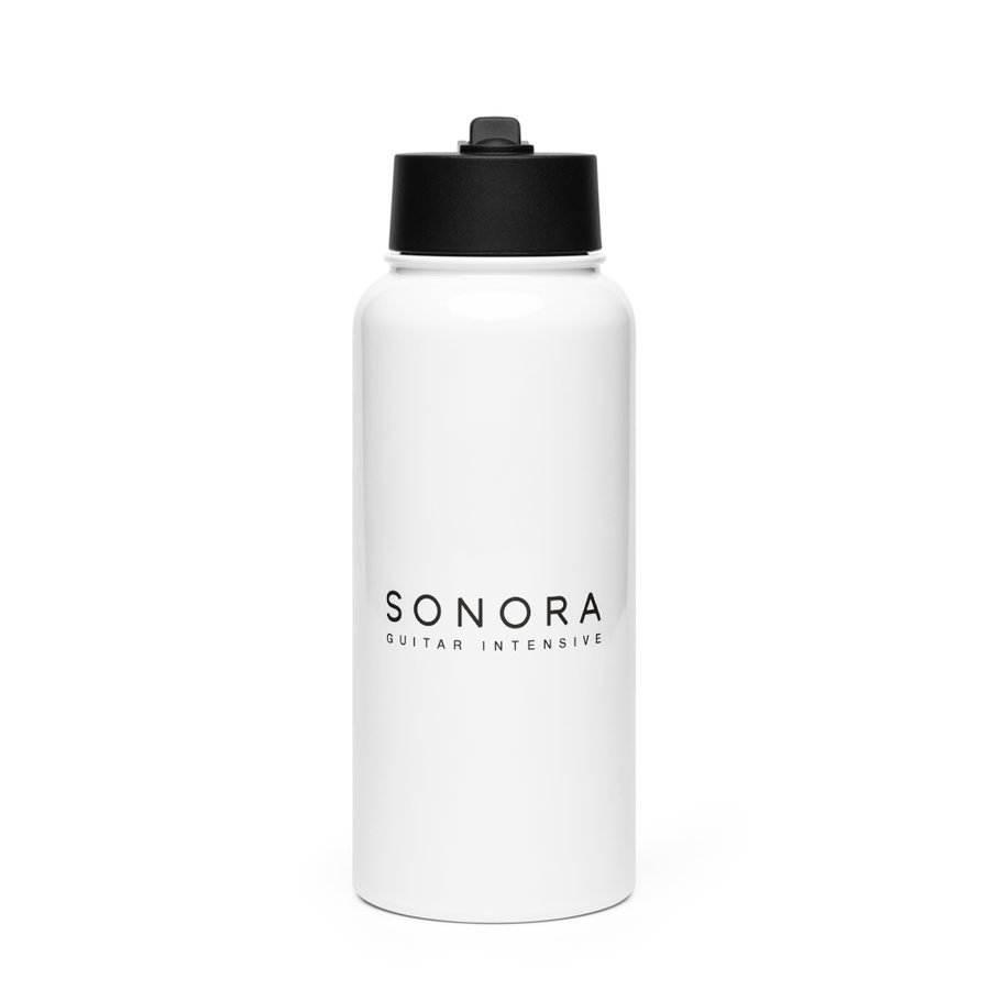 Straw Lid Water Bottle